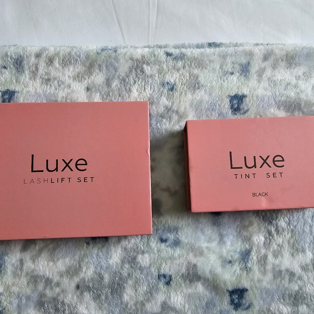 Luxe cosmetics lash lift and tint